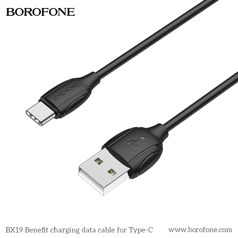 BOROFONE BX19 Benefit USB-A to USB-C cable NZ